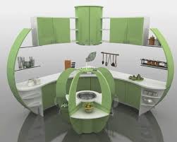 apple green kitchen design