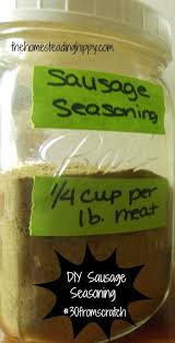 How To Make Sausage Seasoning For Beef Chicken And Turkey Recipe Sausage Seasoning Homemade Sausage Recipes Sausage Spices