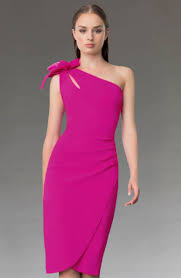Its ruffled side shoulder and flattering shapewill leave you feeling beautiful all day long. Short Fitted One Shoulder Dress Gosia Catherines Of Partick