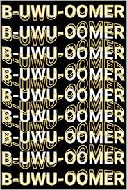 Maybe you would like to learn more about one of these? Amazon Com B Uwu Oomer Sarcastic Word Play Okay Boomer Meme Saying Joke Blank Lined Journal Gift To Gen Z Anime Lovers Gamers 9781710914344 Aesthetext Press Books