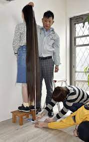 I'm used to it, said xie qiuping. Japanese Woman Cuts Hair Once Recognized As World S Longest For Teenager