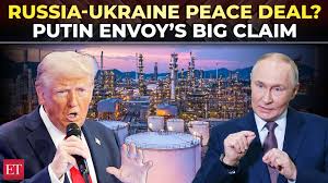 #Peace on the horizon? #Putin envoy #Dmitriev hints #US, #Ukraine, #Russia  near breakthrough deal 🕊️🤝🌍 https://tinyl.co/3sEm | The Economic Times |  Facebook