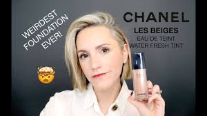 Chanel Les Beiges флюид тинт Eau De Teint купить Brand New Chanel Eau De Teint Water Fresh Tint Review Youtube