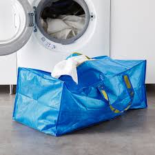 The original washer/dryer pedestal cost around $275. Ikea Extra Large Storage Bags Frakta Blue Bag Reusable Zipper Laundry Set Of 2 Reusable Shopping Bags Home Garden Worldenergy Ae