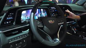… from the seats to the carpet, and headliner to door skins, nearly every inch of the interior is covered in fabric of some kind. 2021 Cadillac Escalade Official Legendary Suv Gets More Space And Tech Slashgear
