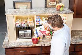 This video is all about how i keep my counters clear and clutter free and how to organize kitchen cabinets in order to keep the kitchen looking mo. Small Kitchen Tv Ideas Kitchen Appliance Lift Ideas Nexus 21