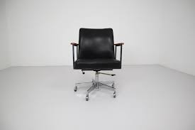 Rated 5 out of 5 stars. Mid Century Modern Black Leather Office Armchairs Manufactured By Mauser 1960s Mid 20th Century Modernism Items By Category European Antiques Decorative