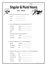 singular plural english esl worksheets for distance learning and physical classrooms