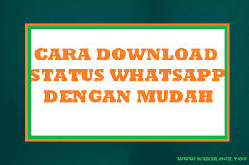 Fitur ini seperti pamer pamer sama teman sendiri, mengirim video, foto, dan teks polos yang bentuk font bisa diubah. Cara Menyimpan Video Atau Foto Pada Status Whatsapp Nak Blogz