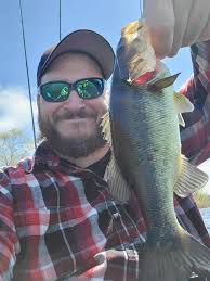 Kayak fishing for bass