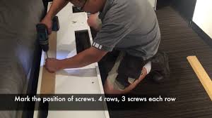 How To Install A Wall Cabinet On A Plasterboard Wall Boconcept Sydney Youtube
