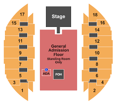 Described Brown County Arena Seating Chart Bret Michaels