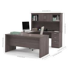 Whether you choose the uplift. Bestar Logan U Shaped Desk On Sale Overstock 19214478