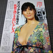 Yahoo!オークション - オリヴィア・マン お宝ハプニング 「透けるエロ...