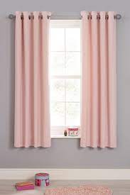 Next Plain Dye Blackout Eyelet Curtains Pink Light Pink Bedrooms Pink Bedroom Curtains Baby Pink Curtains