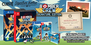 It was released for playstation 4, xbox one and nintendo switch on july 10, 2018. Bomber Crew Signature Edition Pre Order Goes Live On December 19 Nintendosoup