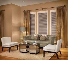 3 Window Curtain Ideas Beige Living Rooms Curtains Living Room Living Room Windows