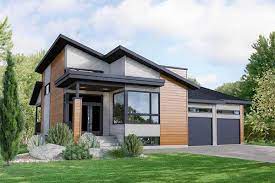 They can usually handle stronger loads than other kinds of garages and are able to withstand winds up to 130 mph, making them a great choice for most anywhere. Plan 80913pm Modern 3 Bed House Plan With 2 Car Garage In 2021 Modern House Exterior Contemporary House Exterior Modern Bungalow House