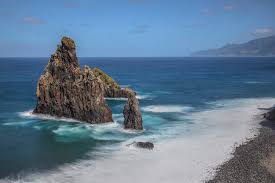 A város előtt több kis szirt, illetve szigetecske emelkedik ki a tengerből: Porto Moniz Madeira Photograph By Joana Kruse