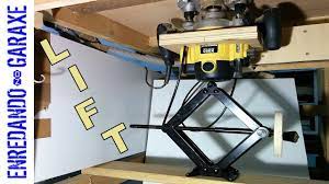 The Simplest Router Table Lift Youtube