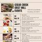 Woodland Cedar Creek Grist Mill – Apple Cider Pressing