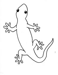 Draw A Gecko Step By Step Samantha Bell Cartoon Lizard Mandala Coloring Pages Cute Lizard