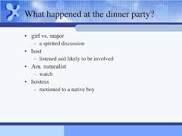 The nanny s05e16 the dinner party. Ppt Unit 2 The Dinner Party Powerpoint Presentation Free Download Id 3410388