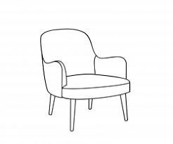 Picture 1351290 Drawing Chairs Side View Drawing Furniture Chair Drawing Chair