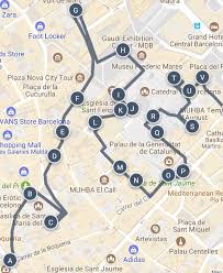 Barcelona Gothic Quarter Sightseeing Walking Tour Map And Other Great Ways To Explore The City On Barcelona Spain Travel Barcelona Tourist Map Barcelona Tours