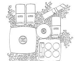 Individual pans (l), and four colors swirled together (r). Best Of Coco Chanel Coloring Pages Sugar And Spice