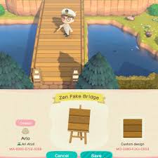 Fake Zen Bridge Path For All Your Cliff Needs Comes With Edges Does Not Have Transparent Pixel Ma 00 In 2020 Animal Crossing New Animal Crossing Animal Crossing 3ds
