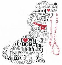 Free dog cross stitch patterns. Let S Bark Cross Stitch Pattern