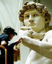 El «David» de Miguel Angel será limpiado con agua destilada