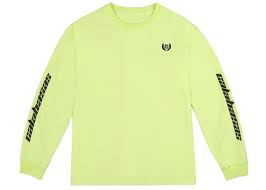 Adidas Yeezy Calabasas Long Sleeves Tee Frozen Yellow