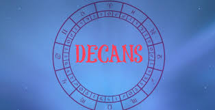 Astrology Decans