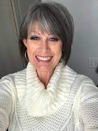 Gorgeous Salt And Pepper Short Hair Style Gray Hair Styles Hairstyles For Women Over 45 Hairstyles For Womens Hairstyles Cool Hairstyles Over 60 Hairstyles