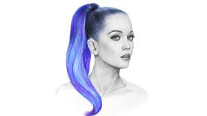 Katy Perry Portrait Drawing Step By Step By Oksana Kolesnyk - Youtube