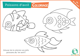 Je prends le cours, conseiller international en sommellerie. Coloriage Poisson D Avril