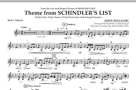 However i understood that you had a tutorial on fingering and advice on. Robert Longfield Theme From Schindler S List Duet Violin Sheet Music Pdf Notes Chords Film Tv Score Orchestra Download Printable Sku 272318