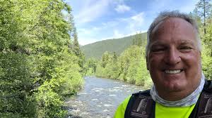 Serenity of Natural River Scenery