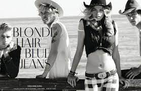 Blonde hair blue jeans best thing i've ever seen she looks great. Blonde Hair Blue Jeans Vogue Germany