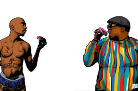 See more ideas about tupac, tupac wallpaper, tupac pictures. Notorious Big And Tupac Notorious Big Art Tupac Art Hip Hop Artwork