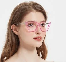 Red Cat-eye Irregular Retro Unique Gorgeous Spring Hinges Custom Engraving  Eyeglasses