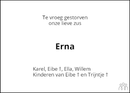 De hoofdredactie van de krant zetelt in de stad groningen, de uitgever is ndc mediagroep, die tevens de leeuwarder courant en sinds 2013 het friesch dagblad uitgeeft. Erna Hiddema 04 05 2021 Overlijdensbericht En Condoleances Mensenlinq Nl