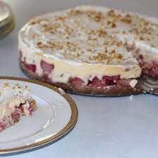 Recipes Desserts Rhubarb Cheesecake Rhubarb Cheesecake Recipe Rhubarb Recipes Desserts