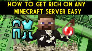 For example wooden logs might be selling at $30 for 32, and boats might be able to be sold back at $2 each. How To Get Rich On Any Minecraft Server Easy Youtube