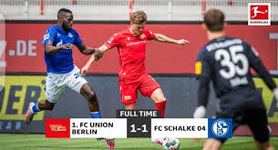Soccer result and predictions for union berlin against schalke 04game at 1. Startimes Union Berlin 1 1 Schalke Full Time Facebook