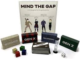 It's actually very easy if you've seen every movie (but you probably haven't). Mind The Gap A Trivia Game For The Generations 867507000465