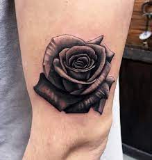 See more ideas about rose tattoos, tattoos, rose tattoos for men. Realism Rose Tattoo Black And Grey Elegant Arts Tattoo