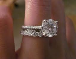 Love The Thin Engagement Ring Band With The Big Wedding Band Engagement Rings Pave Engagement Ring Jewelry